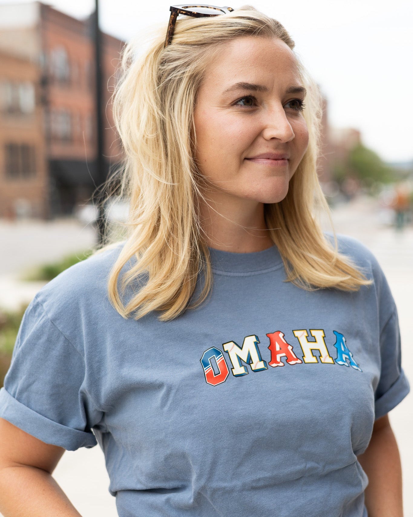 Omaha Baseball Tee