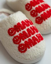 Omaha Smiley Slippers