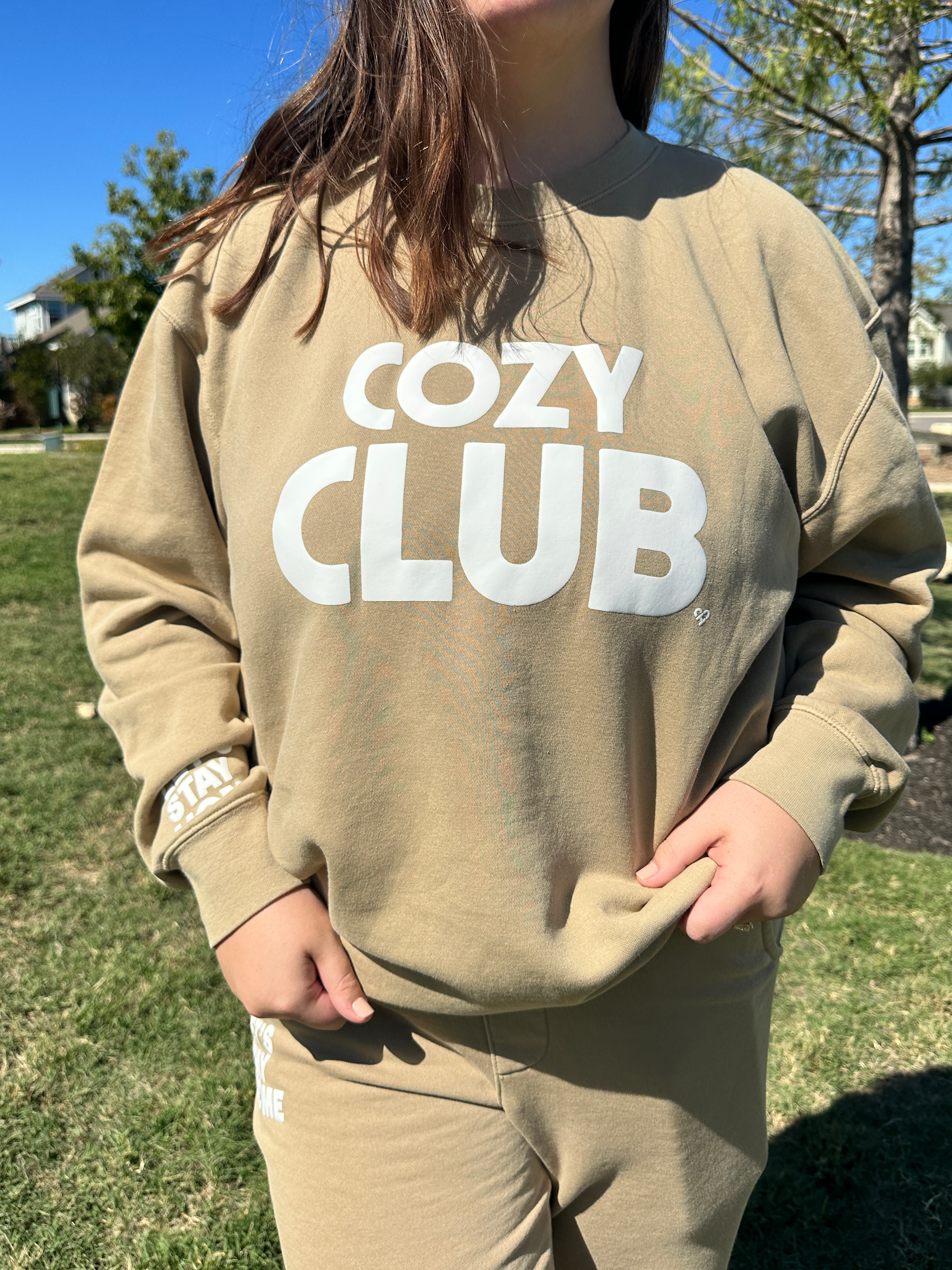 Cozy Club Crew Neck