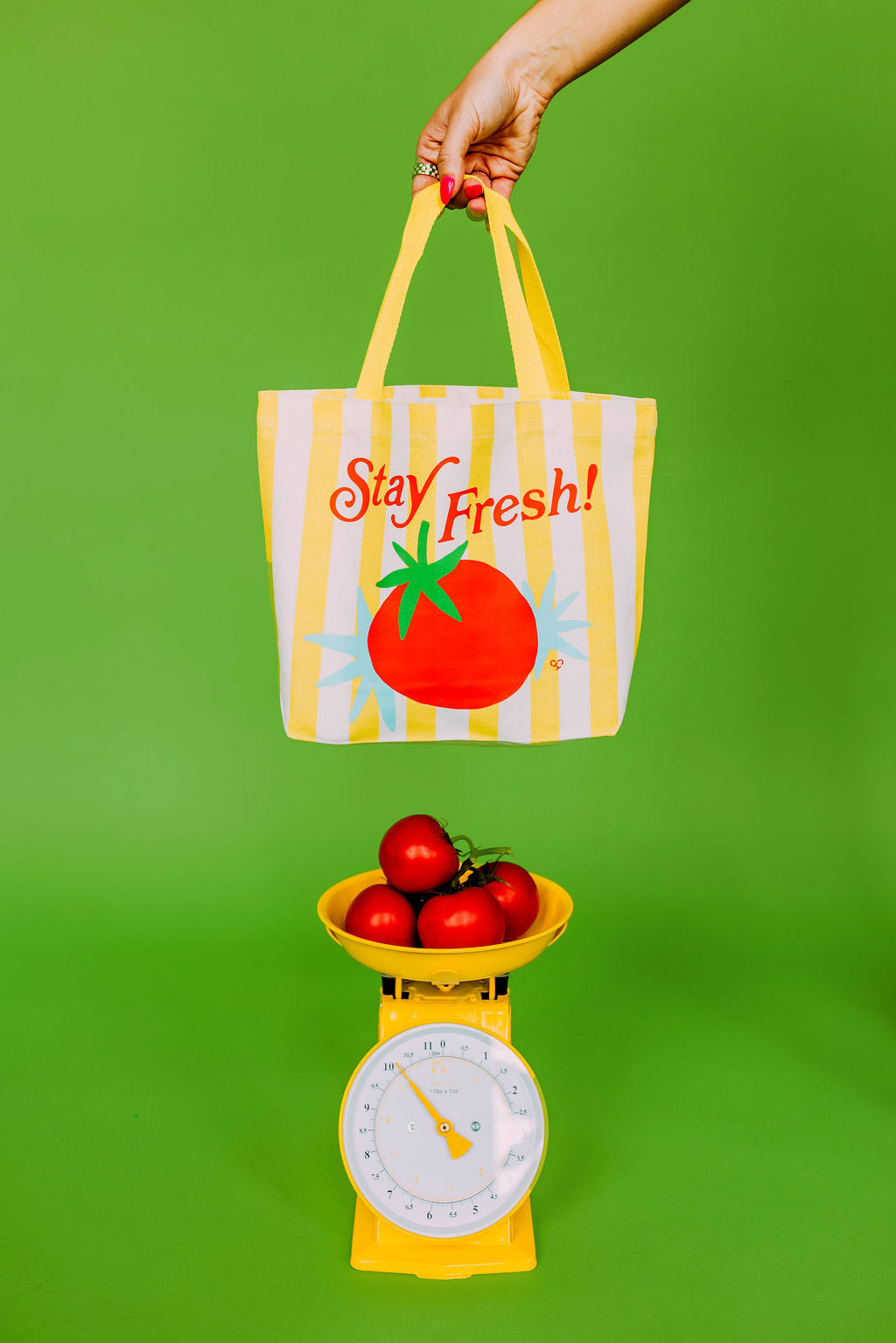 Stay Fresh Tomato Market Tote