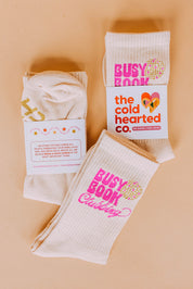 Busy Book Clubbing Socks