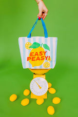 Easy Peasy Lemon Market Tote