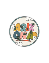 Arizona Cactus Sticker