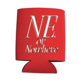 NE or Nowhere Chrome Koozie