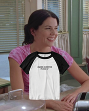 I Need Coffee in an IV Ribbed Tee