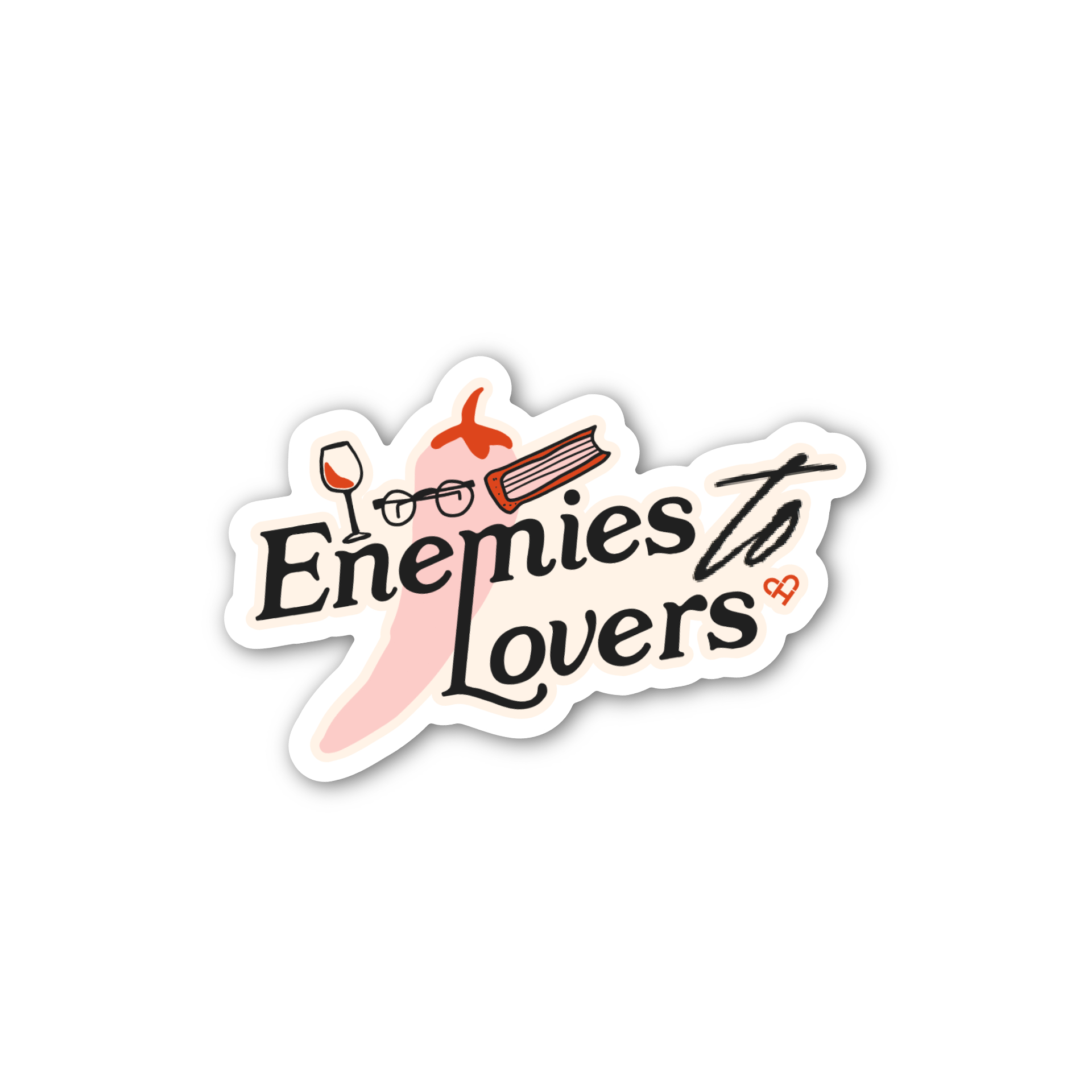 Enemies to Lovers Sticker