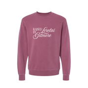 Raised By Lorelai Gilmore Crewneck