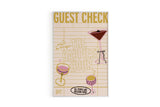 Guest Check Happy Hour Print