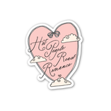 Hot People Read Romance Sticker