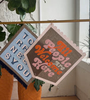 All People Are Welcome Here Pennant