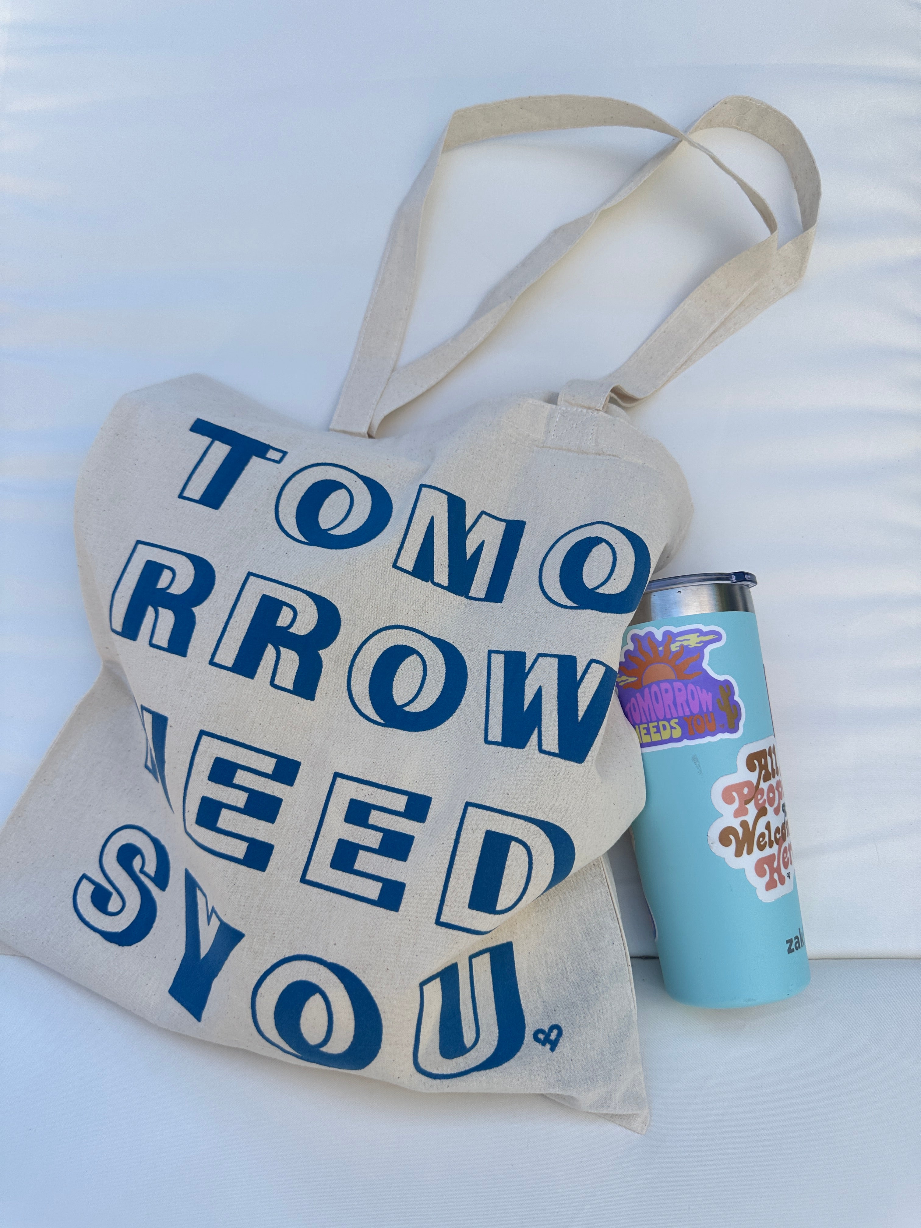 Tomorrow Needs You Puff Tote