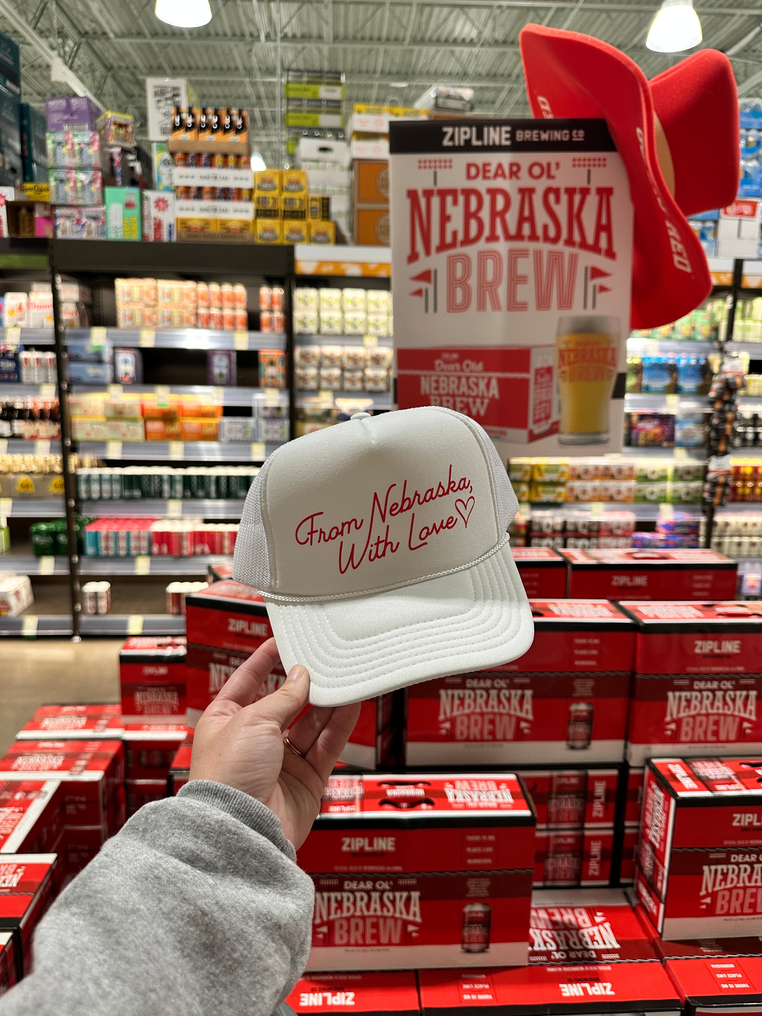 From Nebraska With Love Trucker Hat