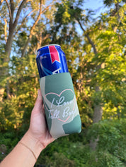 I Love Tall Boys Camo Koozie