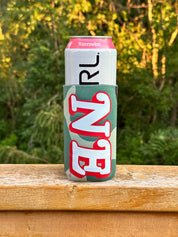 NE Camo Tall Boy Koozie