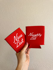 Naughty List Koozie