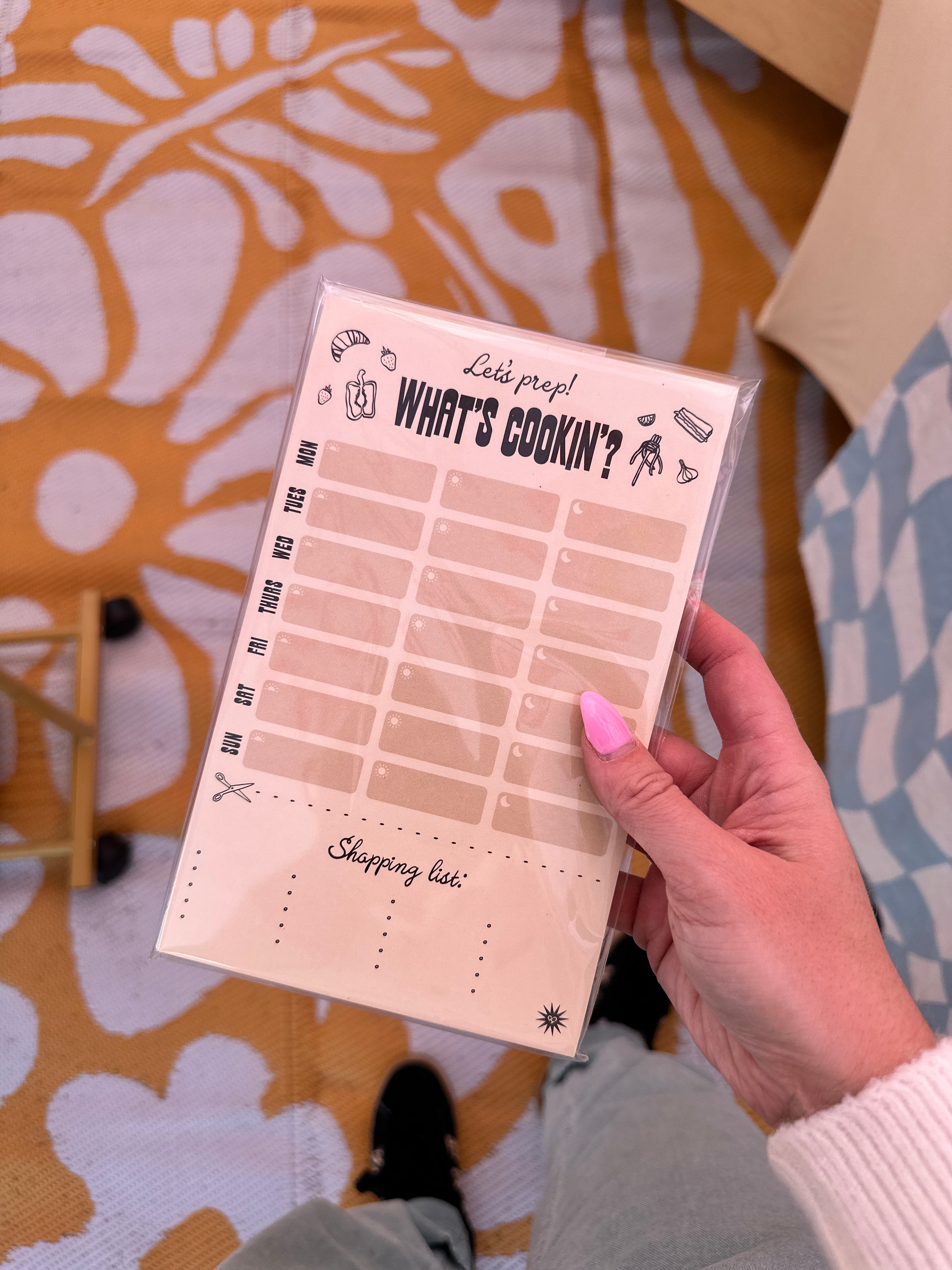 What's Cookin' Meal Prep Pad