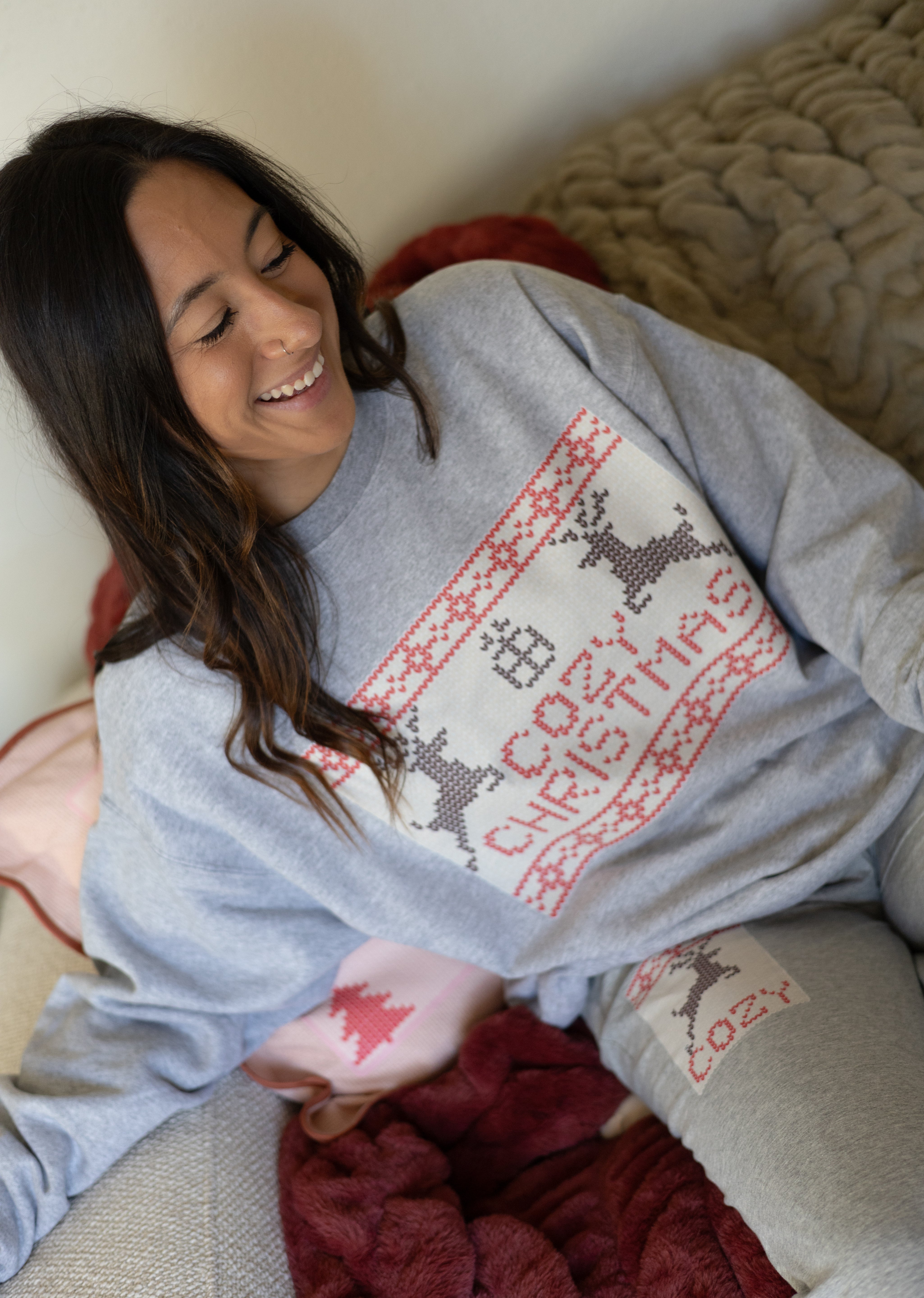 Cozy Christmas Adult Crewneck