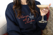 Merrier With a Martini Crewneck