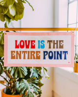 Love is The Entire Point Pennant