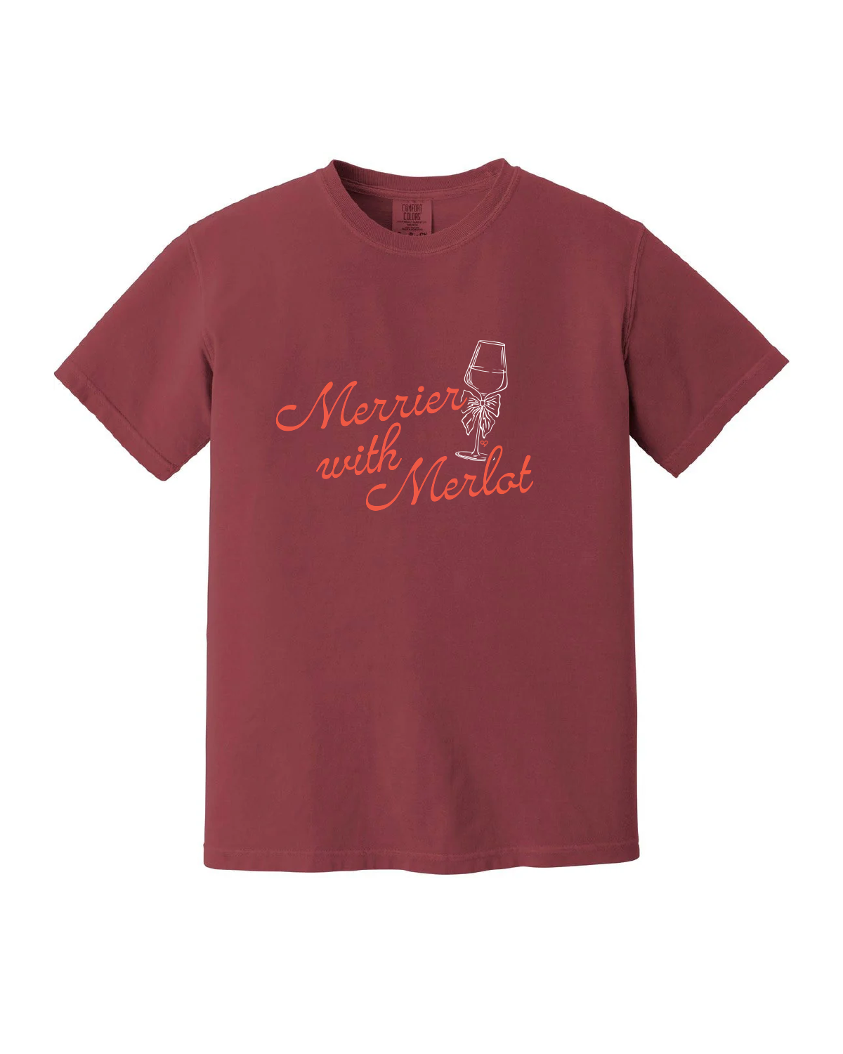 Merrier With Merlot Tee