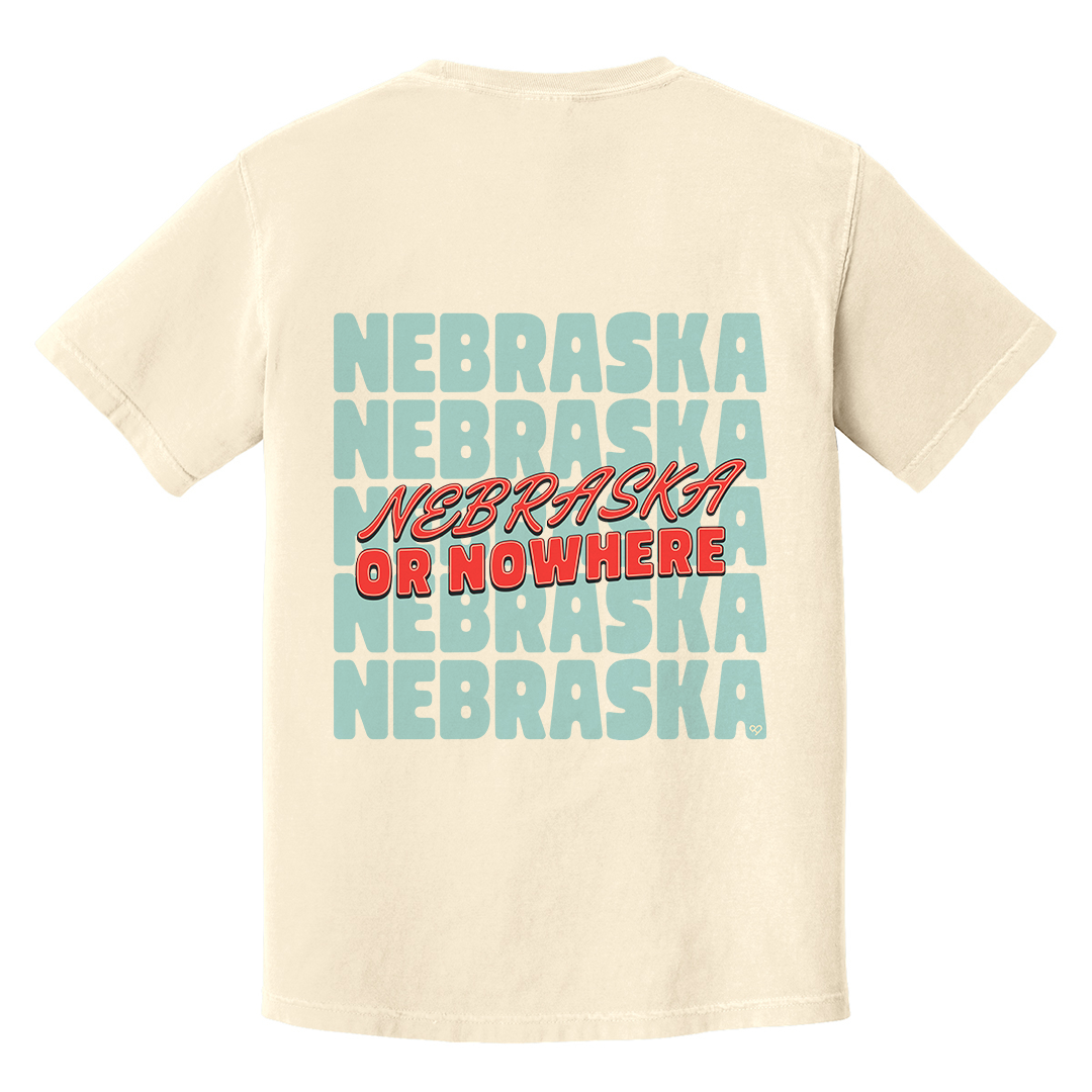 Nebraska or Nowhere Retro Tee