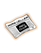 Paris Geller Fan Club Sticker