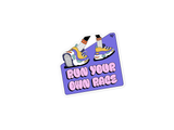 Run Your Own Race Sticker