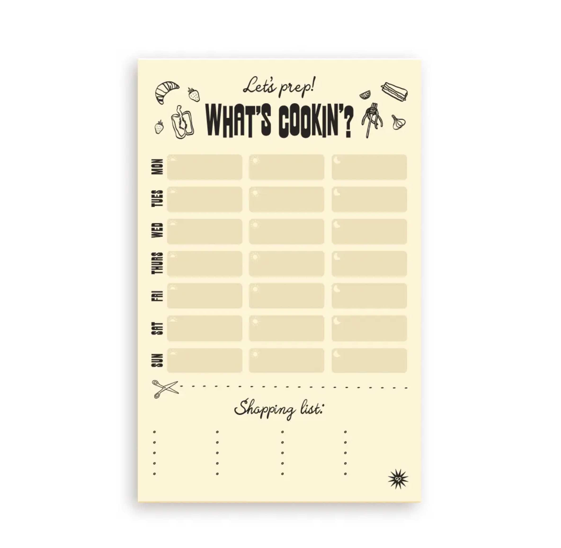 What's Cookin' Meal Prep Pad