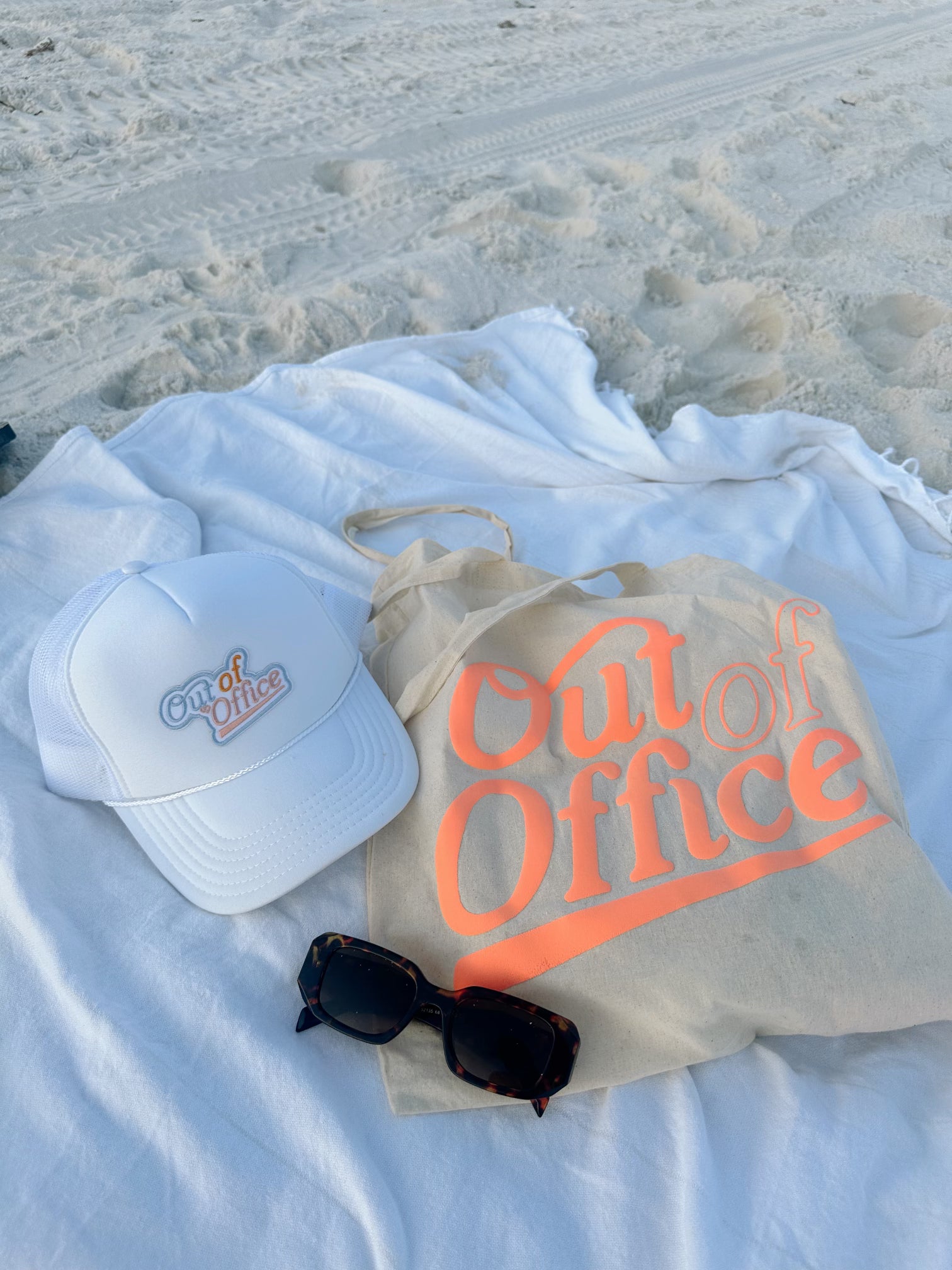 Out of Office Puff Tote