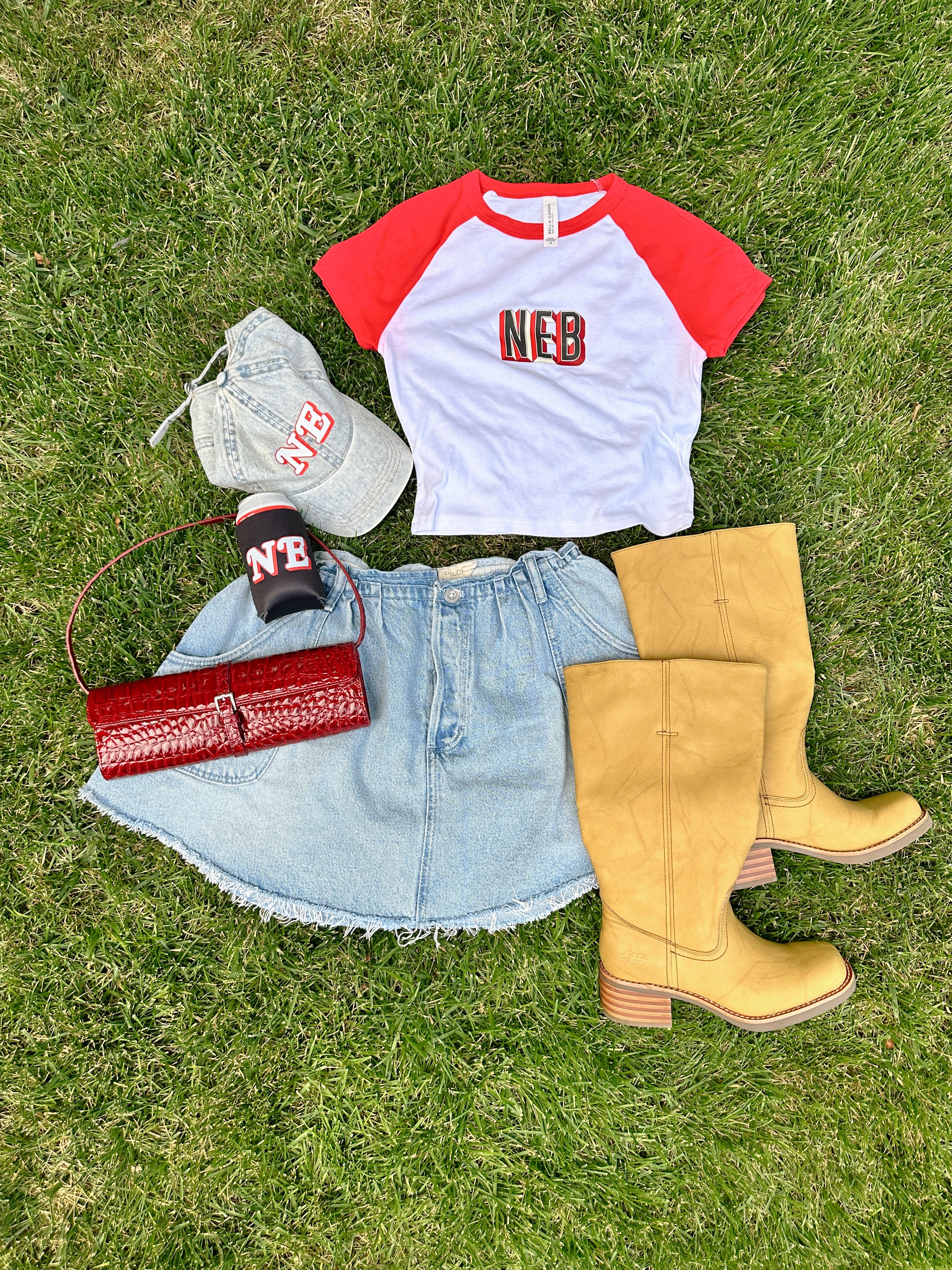 NEB Ribbed Baby Tee