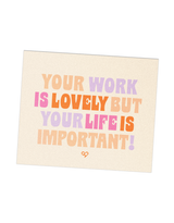Your Life Is Important Sticker