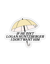 Logan Huntzberger Sticker