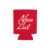 Naught and Nice List Koozie Duo