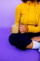 Glass Boob Mug